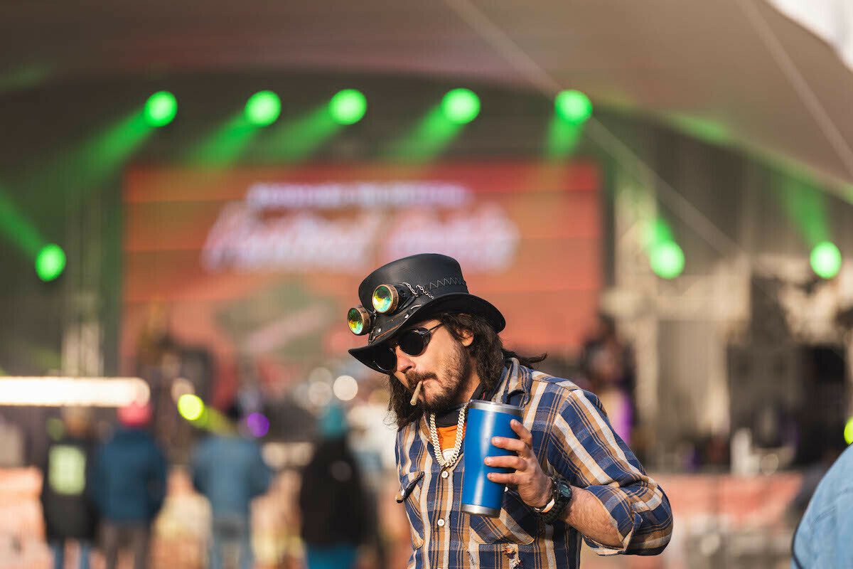 cannabis festival joint