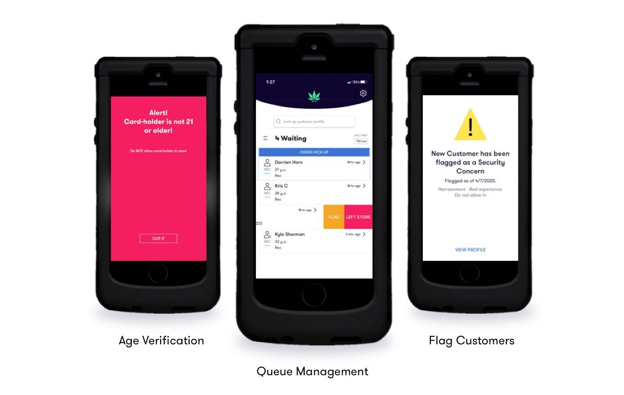 age verification scanner for dispensary