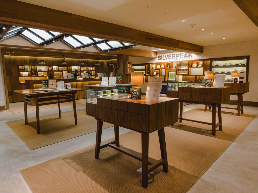 silverpeak dispensary interior