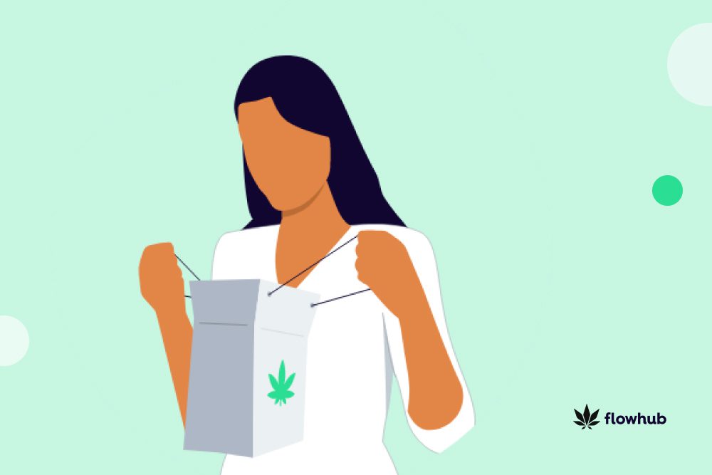 Cannabis shopping bag
