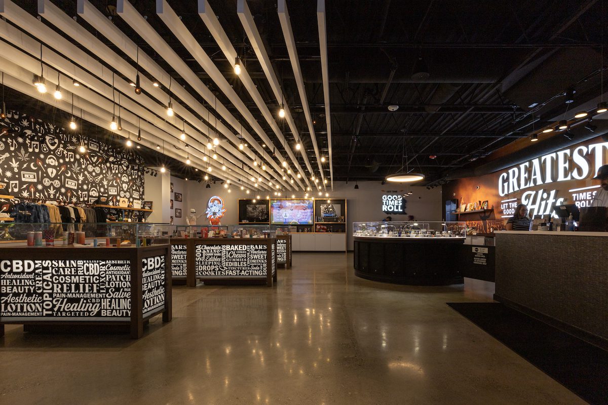greatest hits dispensary interior