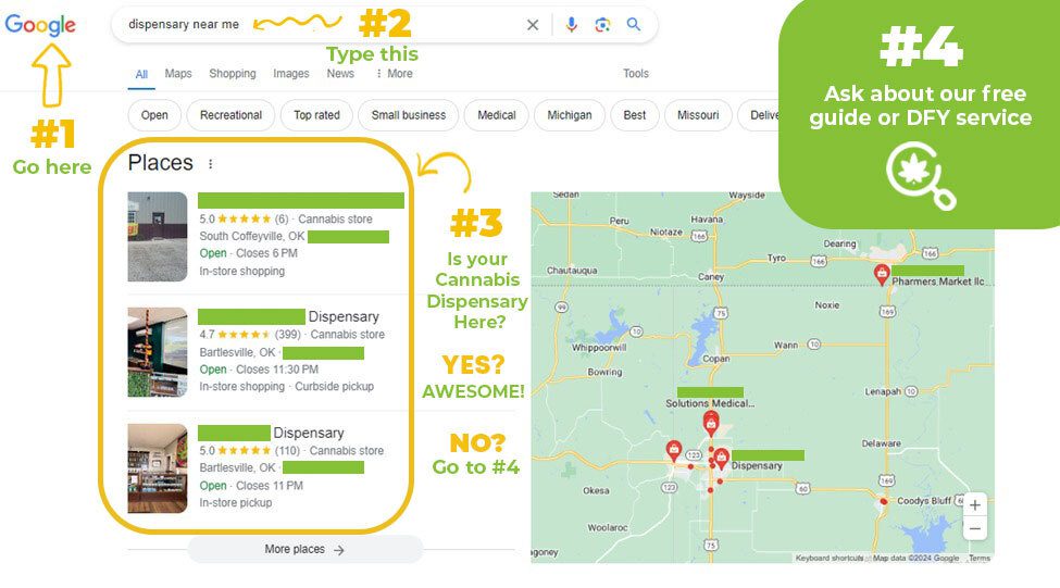 dispensary near me #1 search ranking