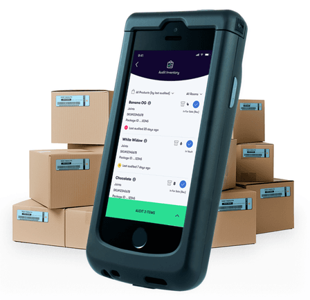 Cannabis retail mobile inventory management app