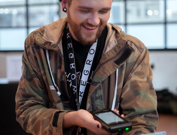 Flowhub check in app greet