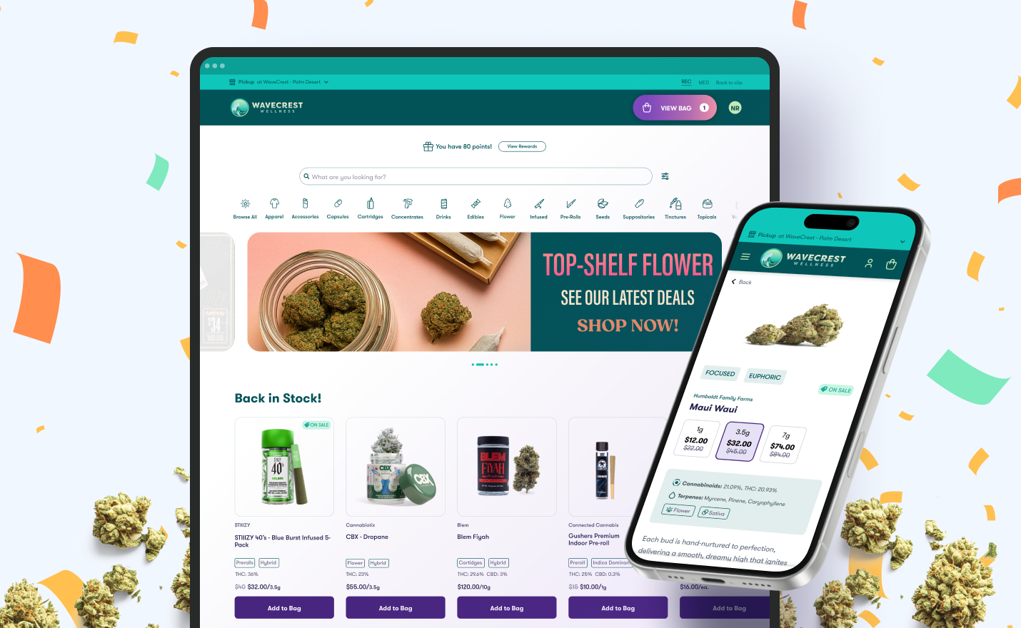 flowhub native ecommerce