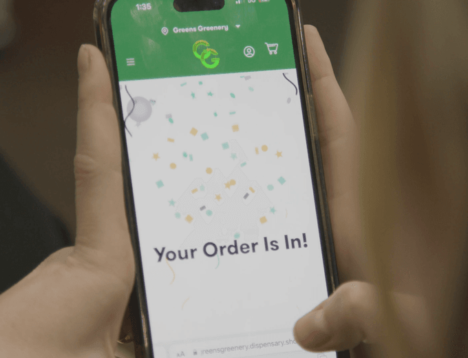 Greens greenery ecommerce order