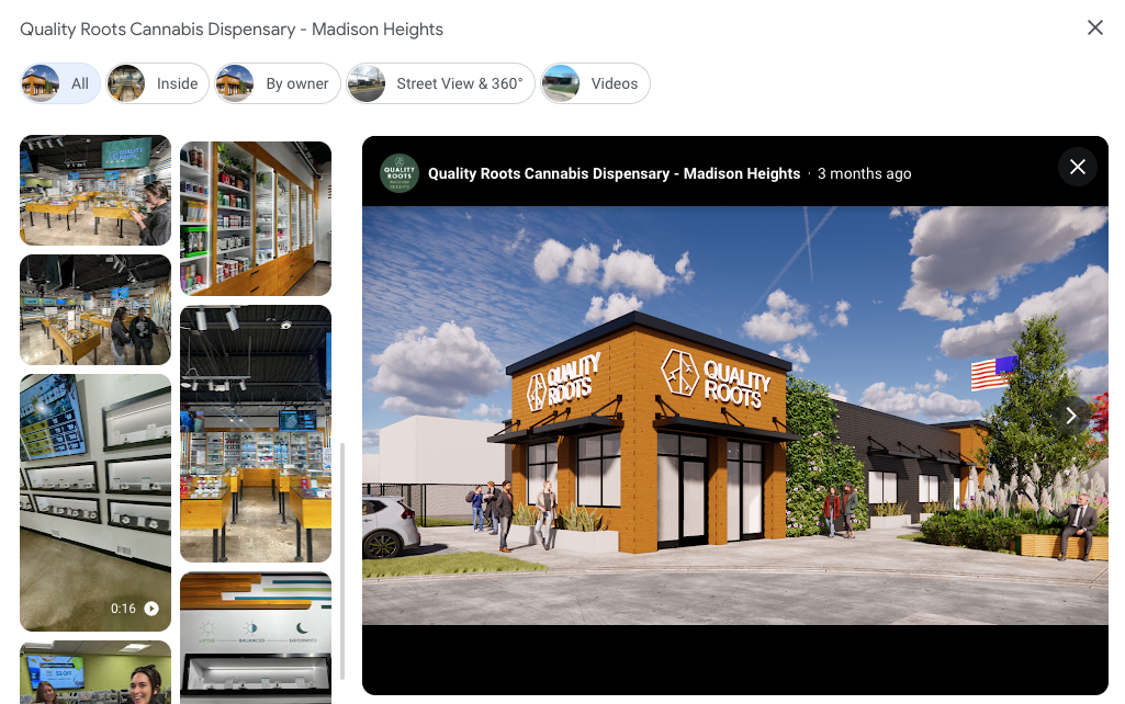 quality roots cannabis dispensary photos