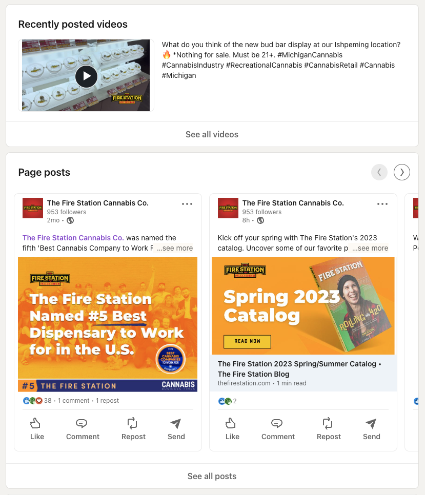 the fire staton linkedin